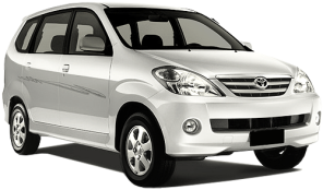 Toyota Avanza car rental in Indonesia