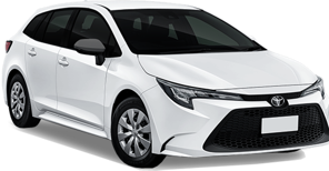 Toyota Corolla Station wagon car rental in Nadi Downtown