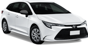 Toyota Corolla STW car rental in Asker