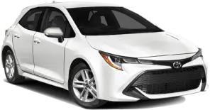 Toyota Corolla car rental in Long Beach Downtown