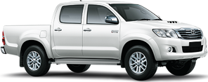 Toyota Hilux 4door car rental in Philippines