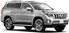 Toyota Land Cruiser Prado car rental in Samarkand