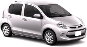 Toyota Passo car rental in Tanzania