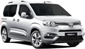 Toyota ProAce City car rental in Asker