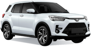 Toyota Raize car rental in Cuenca