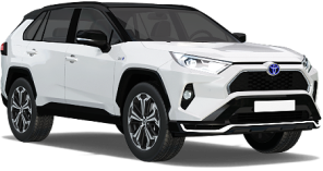 Toyota RAV4 car rental in Long Beach Downtown