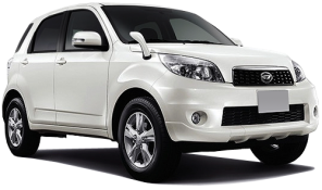 Toyota Rush car rental in Cuenca
