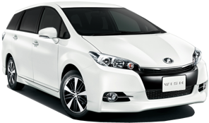 Toyota Wish car rental in Nadi Downtown