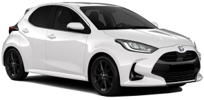 Toyota Yaris car rental in Long Beach Downtown