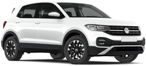 Volkswagen T-Cross car rental in Graz
