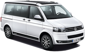 Volkswagen T5 Caravelle car rental in Kharkiv Downtown