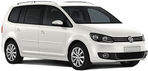 Volkswagen Touran car rental in Sorvagur