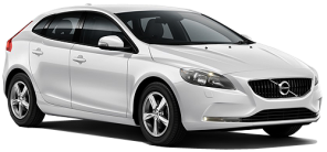 Volvo V40 car rental in Cork Downtown